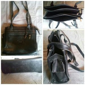 Bags - Vintage Black Leather Bag Bags - Vintage Black Leather Bag